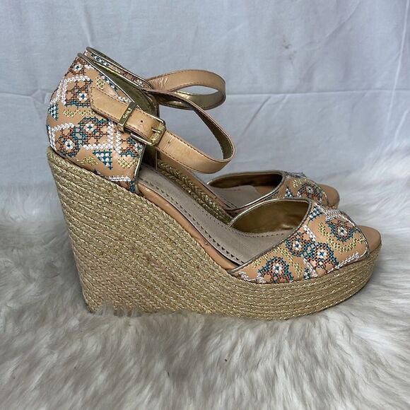 Circus By Sam Edelman Sutton Embroidered Metallic Espadrilles - Picture 4 of 6